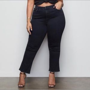 Good American Good Curve Black Jeans